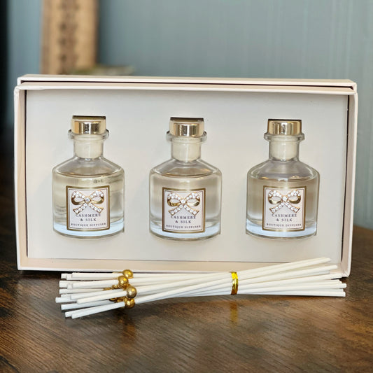 Reed Diffuser Gift Set - Cashmere & Silk
