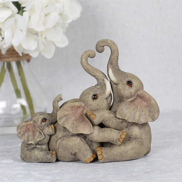Elephant Family with Baby