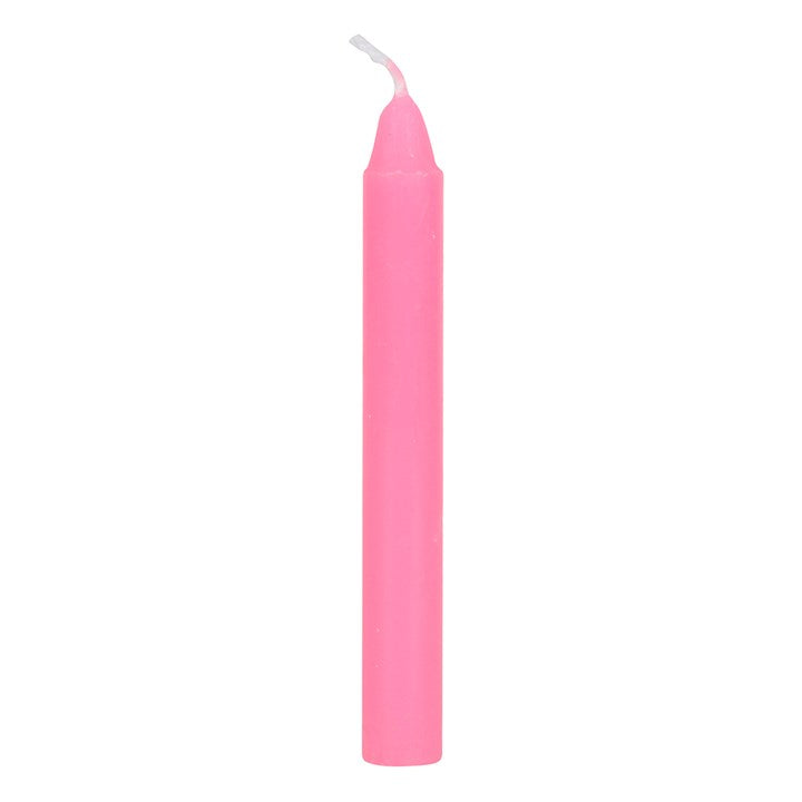 Pink 'Friendship' Spell Candle 12 Pack