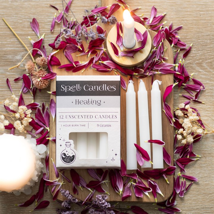 'Healing' Spell Candles & Card