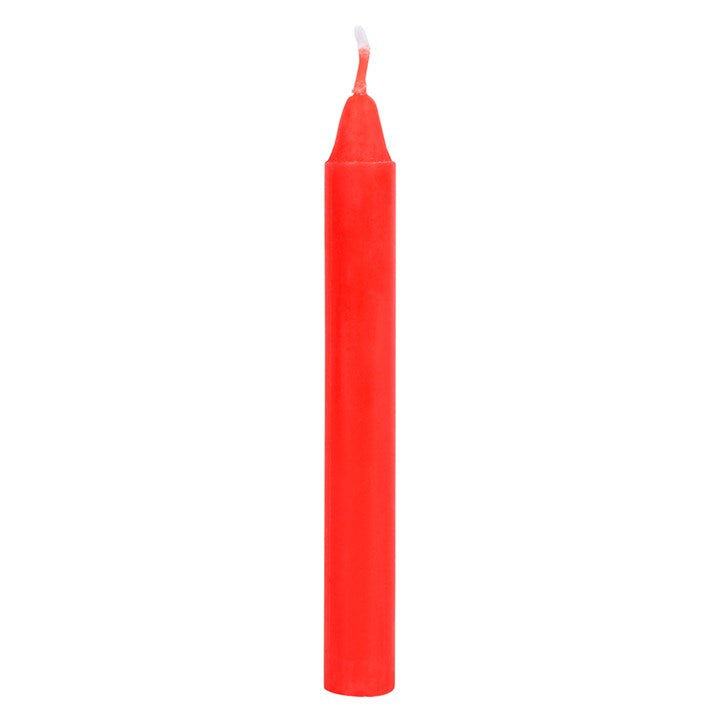 Red 'Love" Spell Candles 12 Pack