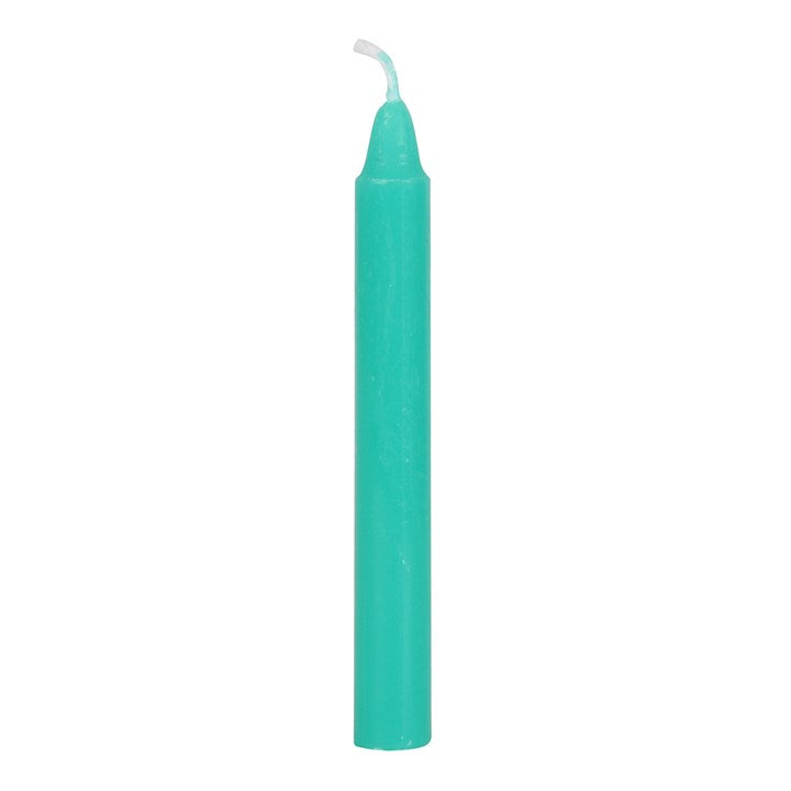 Green 'Luck' Spell Candles 12 Pack