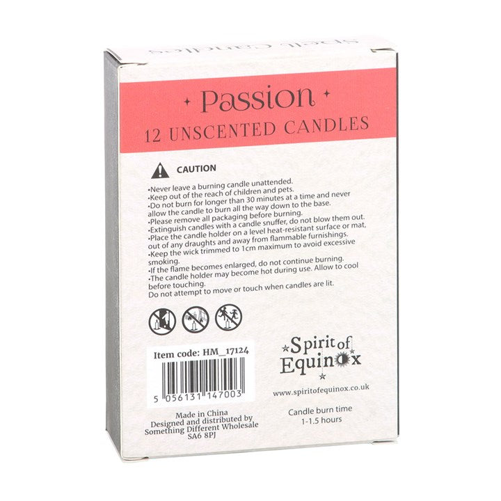 'Passion' Spell Candles & Card