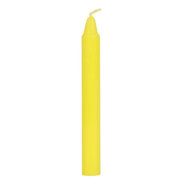 Yellow 'Success' Spell Candles 12 Pack