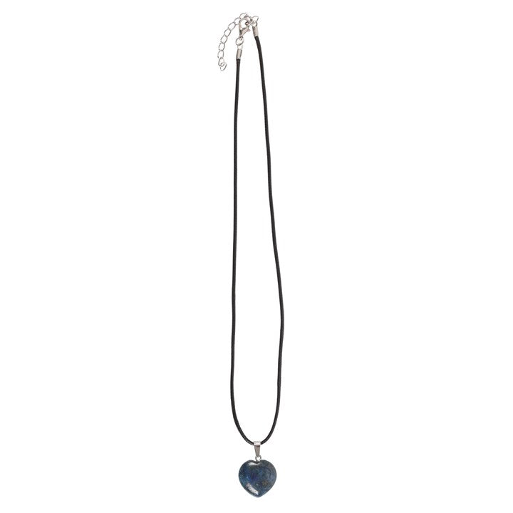 Lapis Lazuli Healing Heart Necklace