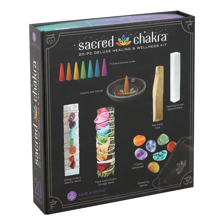 Sacred Chakra Deluxe Healing Kit