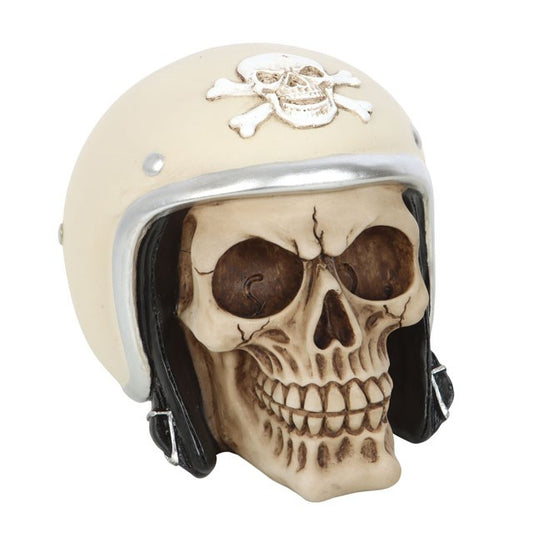 Skull With Helmet Ornament