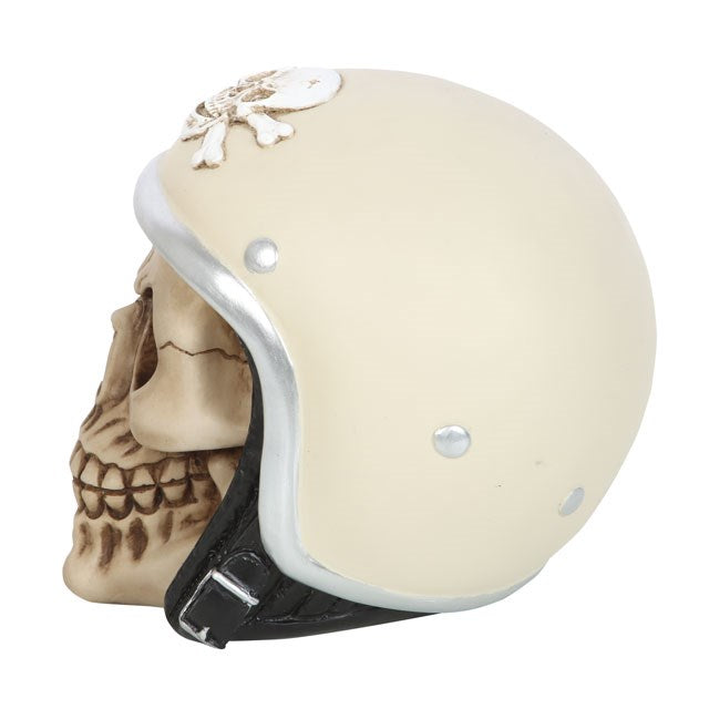 Skull With Helmet Ornament