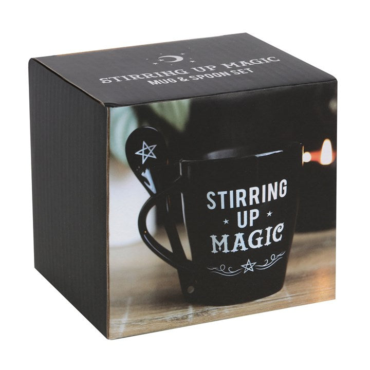 'Stirring Up Magic' Mug & Spoon