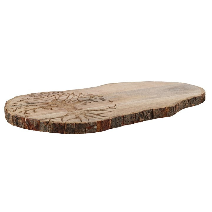 Tree Of Life Engraved Wooden Board