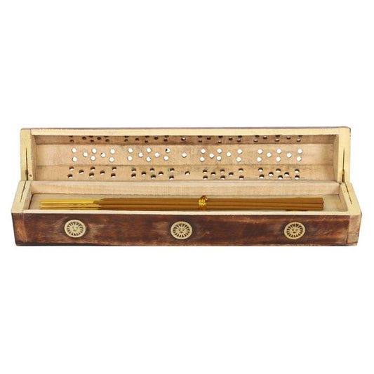 Sun Design Wooden Patchouli & Orange Incense Box Set