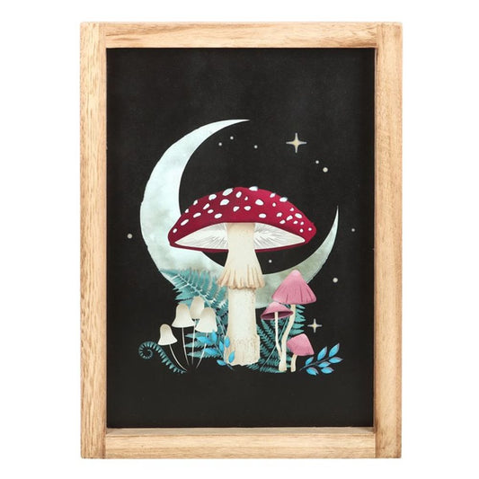 Forest Mushroom Framed Wall Print