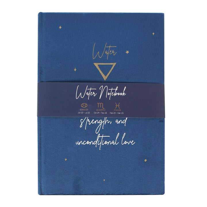 Water Element Velvet Note Book